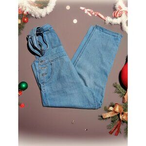 Overalls Slouchy Levi Carpenter Light Wash Jeans Size Large